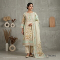 Tussar Muslin Churidhar Material