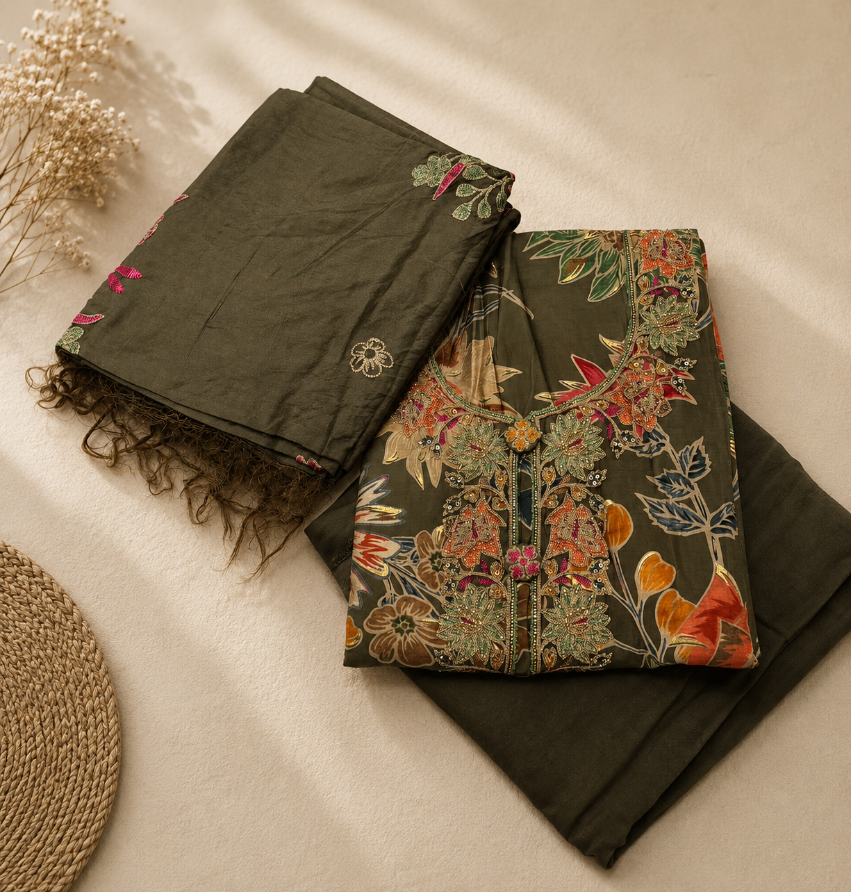 Muslin Churidar Material