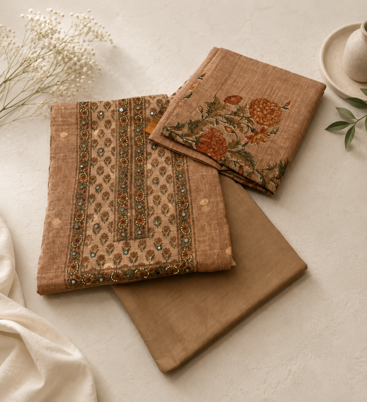Cotton Silk Churidar Material