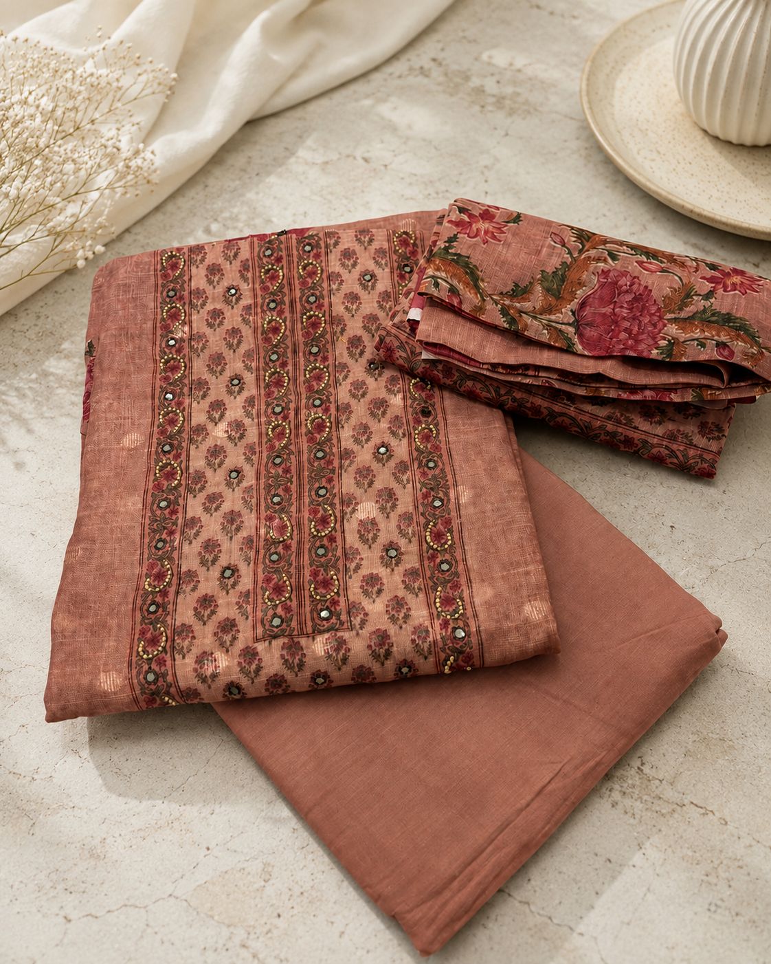 Cotton Silk Churidar Material
