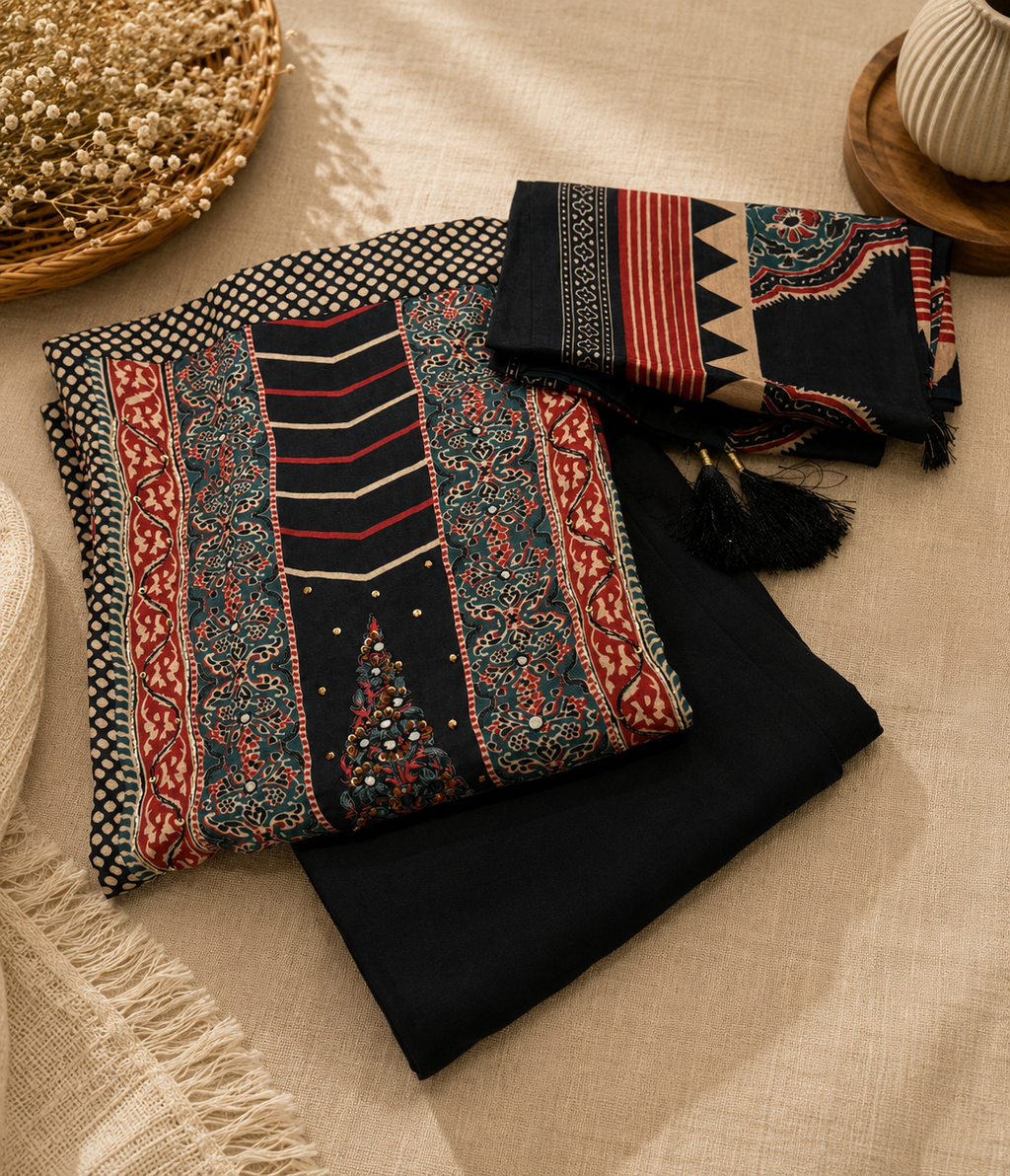Gajji Muslin Churidar Material