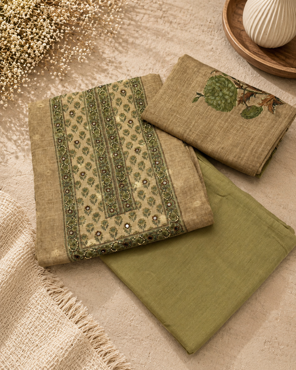 Cotton Silk Churidar Material