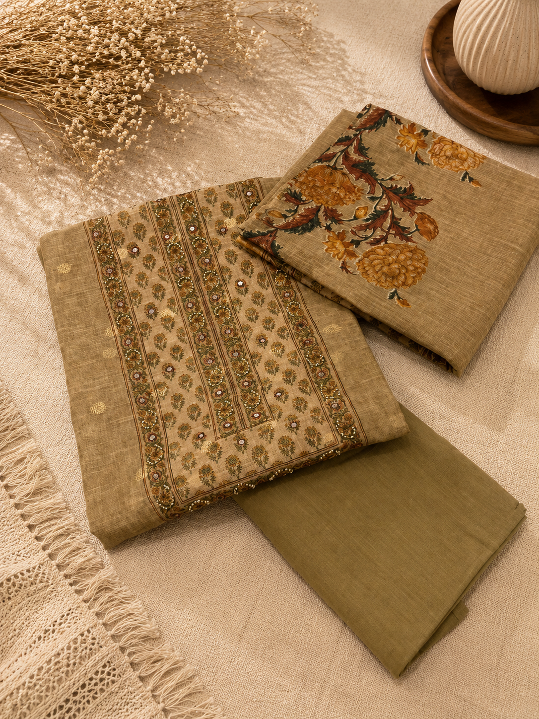 Cotton Silk Churidar Material