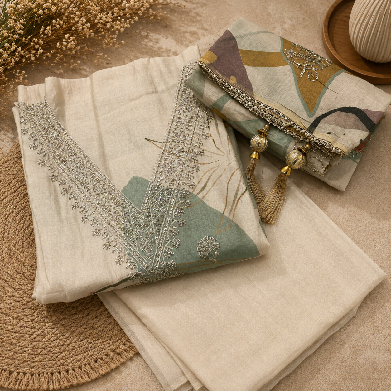 Muslin Churidar Material