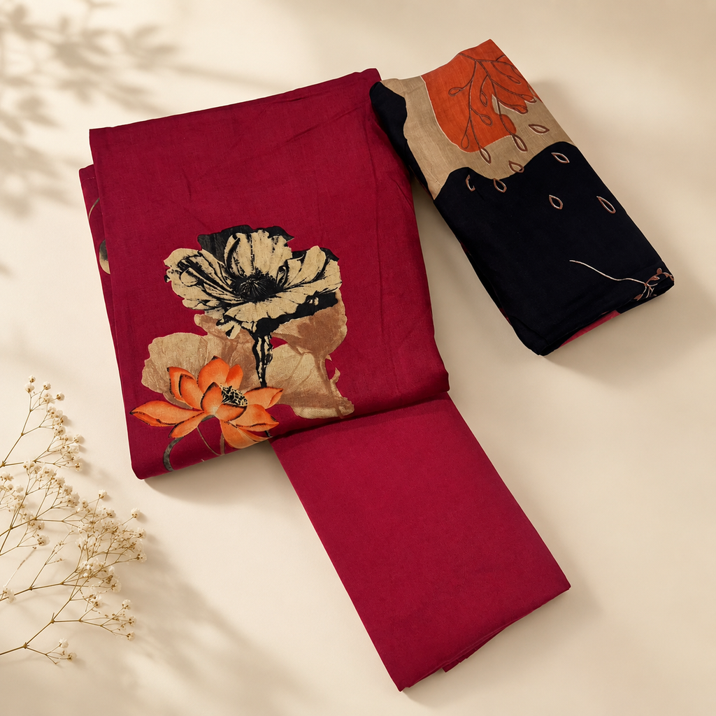 Muslin Churidar Material