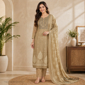 Jamdani Silk Churidar Material